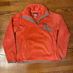 Patagonia re tool snap button fleece